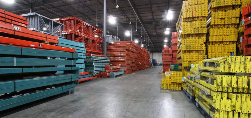 Used Pallet Racking Shelving Material Handling Equipment Used Racking Shelving