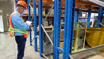 warehouse rack inspection