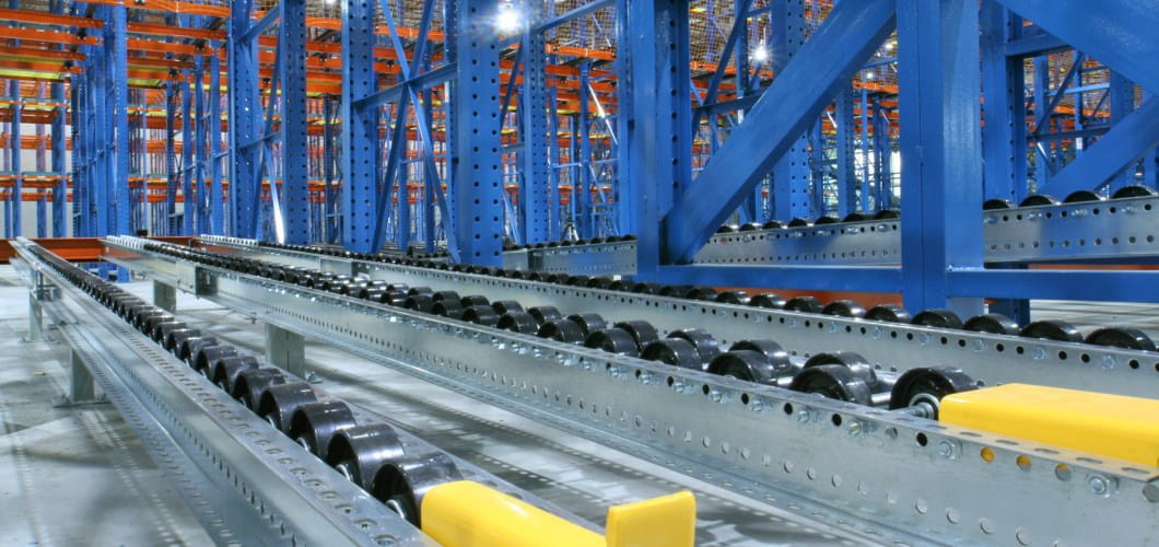Pallet Flow Racking Roller Rack Hight Density Fifo Warehouse Pallet Racking Systems Pallet Flow Racking Roller Rack Hight Density Fifo Warehouse Pallet Racking Systems