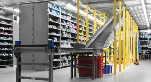 Multi Tiered Warehouse Shelving Solutions